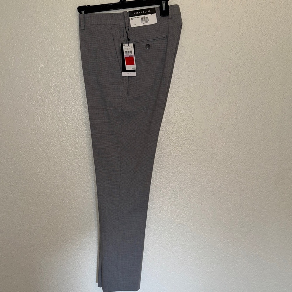Perry Ellis Gray Dress Pants for Men